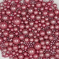 Vista 9 de Sentovac Gránulos comestibles de azúcar de perlas plateadas comestibles de 4.23 onzas / 4.23 oz para decorar Gránulos comestibles para cupcakes