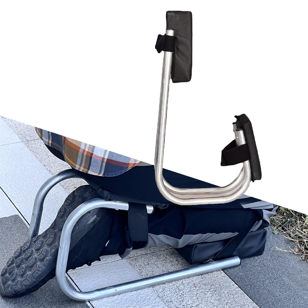 Knee Seat for Gardening, Protecting Knees, Labor-Saving Tools for Farm Work (A-Silver)