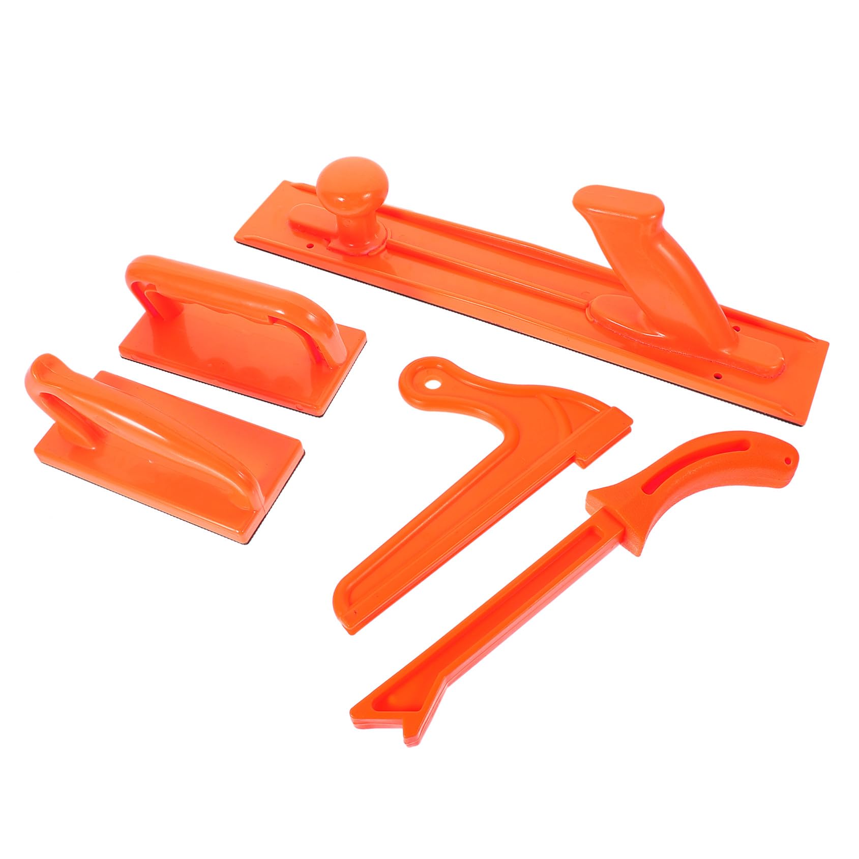 Bloque de Empuje para Carpintería Kit de 5 Piezas Protección Manos para Fresadoras de Mesa Herramienta Segura para Trabajo Madera
