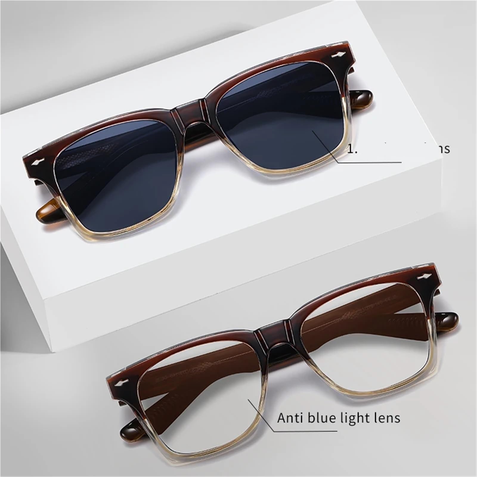 Plattensonnenbrille Für Herren