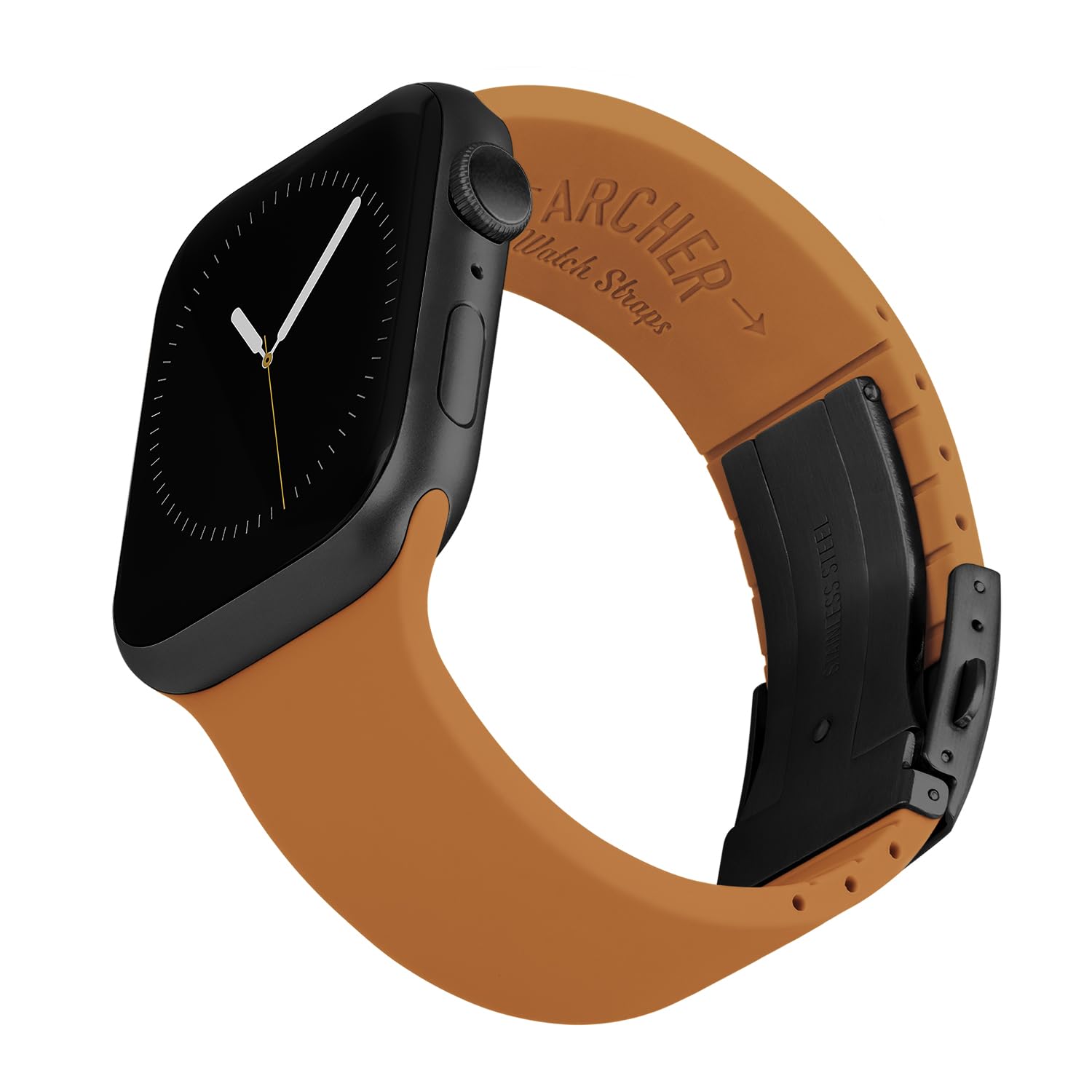 Archer Watch Straps - Bracelets en Silicone Ajustables Sur Mesure pour Apple Watch