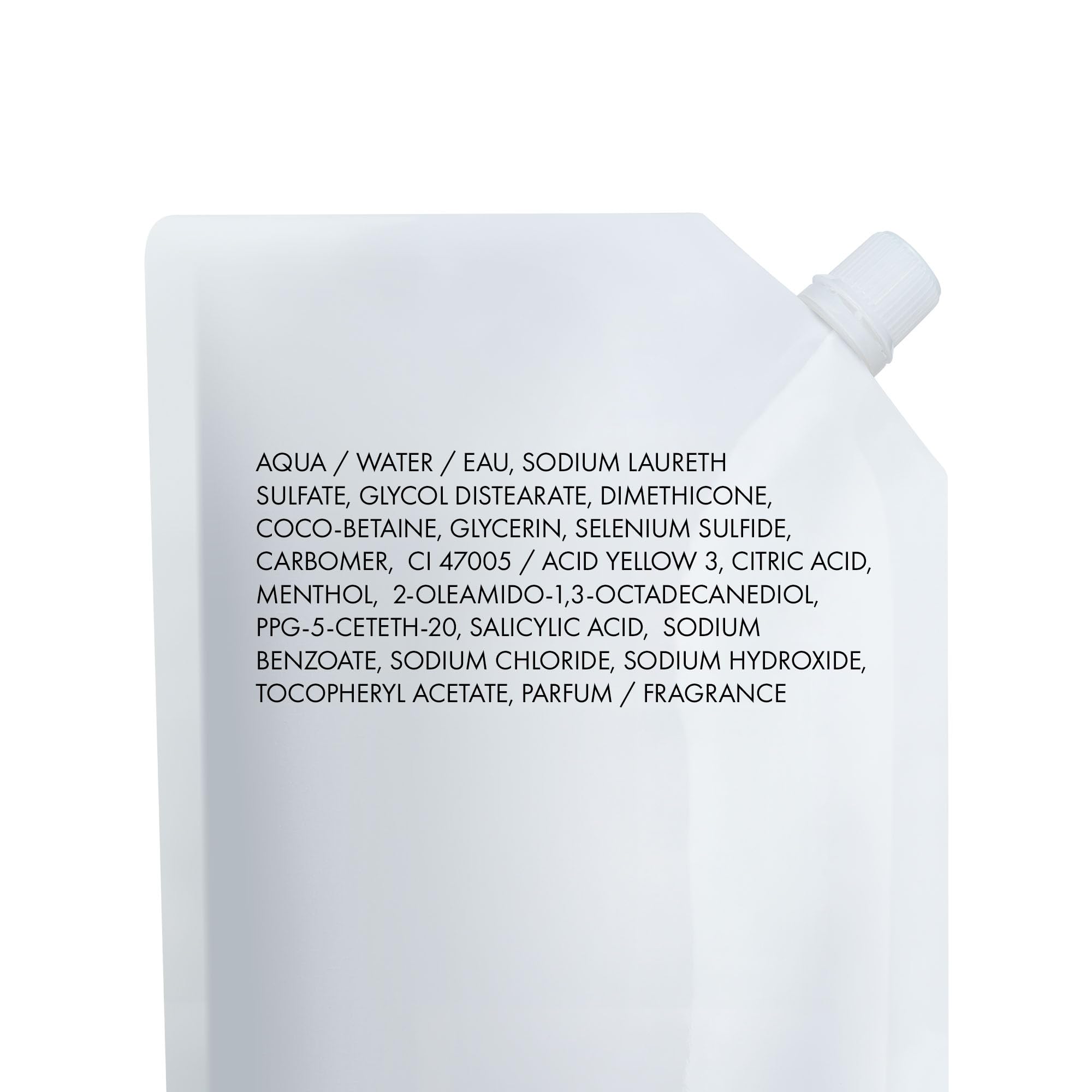 Vichy Dercos Eco-Ricarica Shampoo Anti-Forfora DS per Capelli Secchi, 390 ml