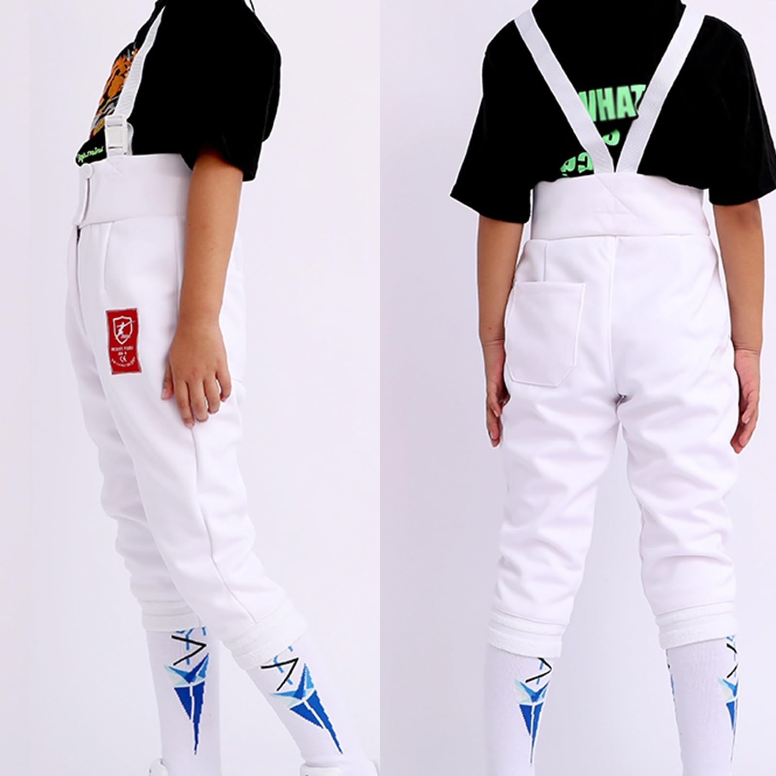 Pantalon d'Escrime 350N Pantalon de protection pour Fleuret/Epée/Sabre (Taille : 48#)