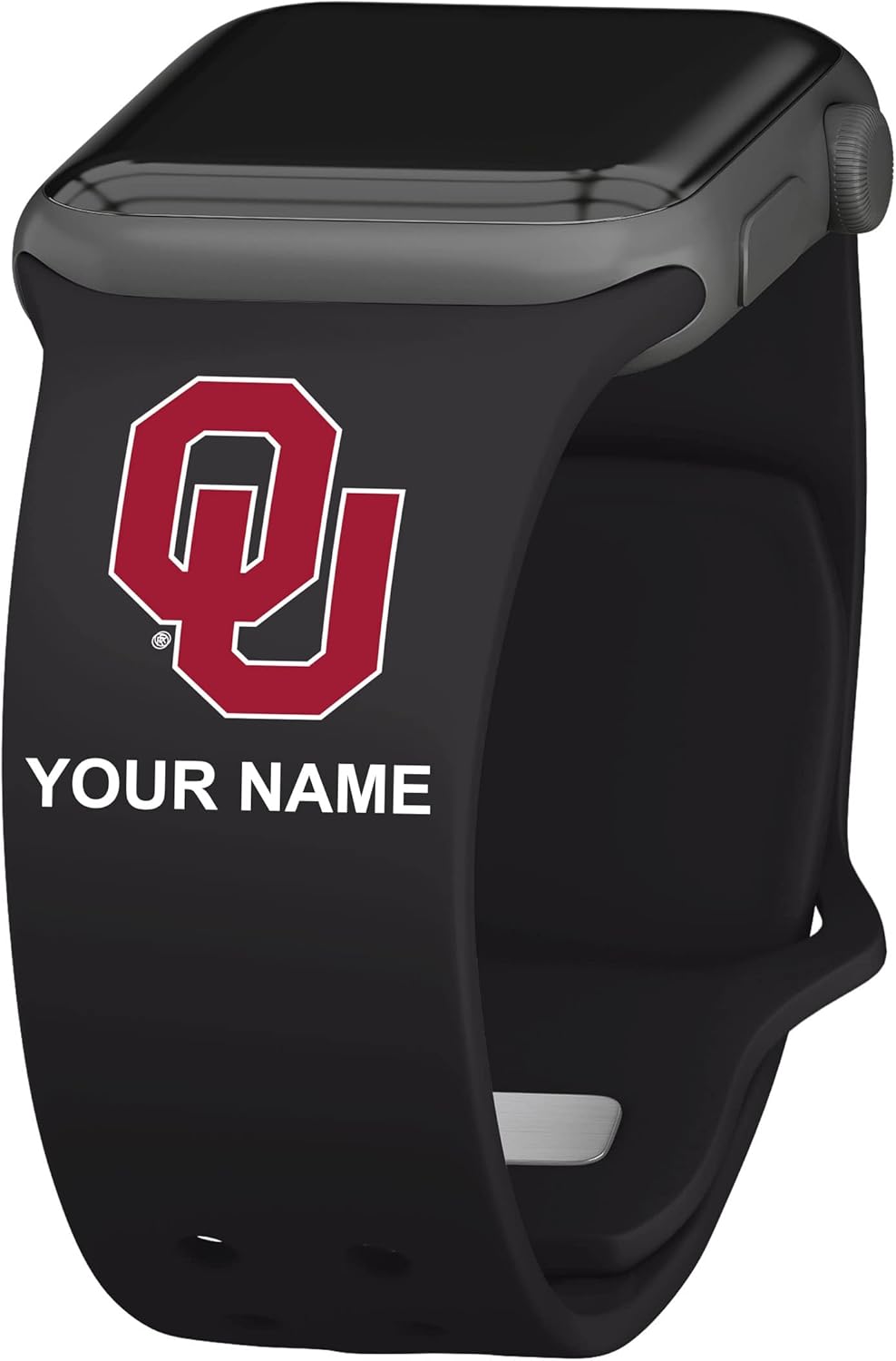 Affinity Bands Oklahoma Sooners HD NCAA Watch Band Compatible with Apple Watch - All Series