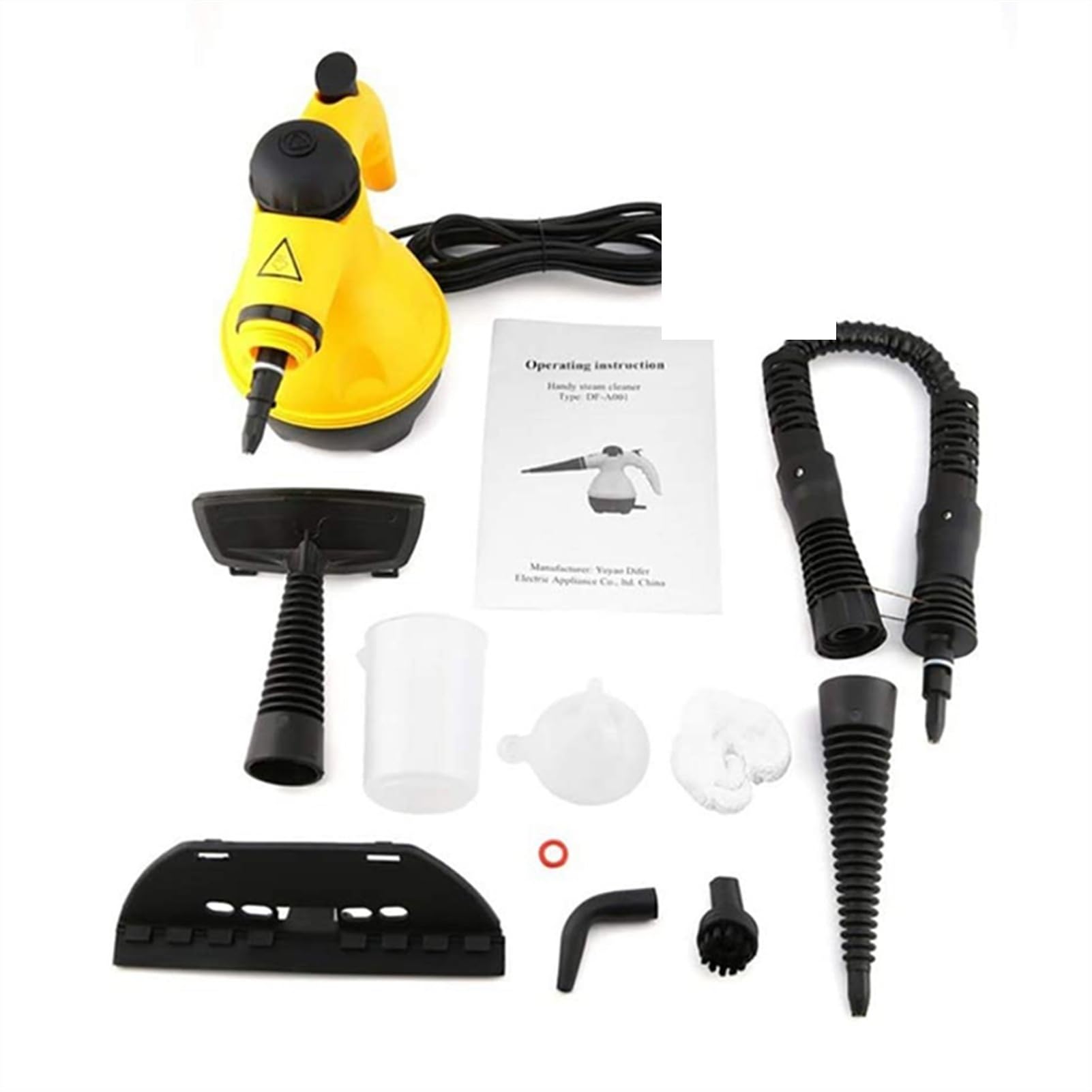 Domowy środek do czyszczenia parowy z 9 sztuk Załączniki 220 V Handheld Maszyna pary domu Wysoka sterylizacja,Różnego przeznaczenia