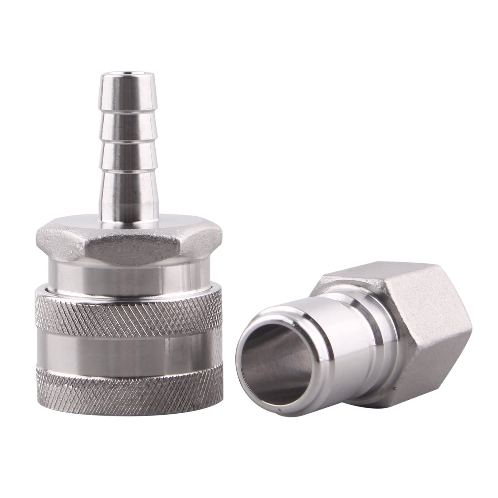 Snapklik.com : DERNORD 3/8 Inch Stainless Steel Quick Disconnect Set ...