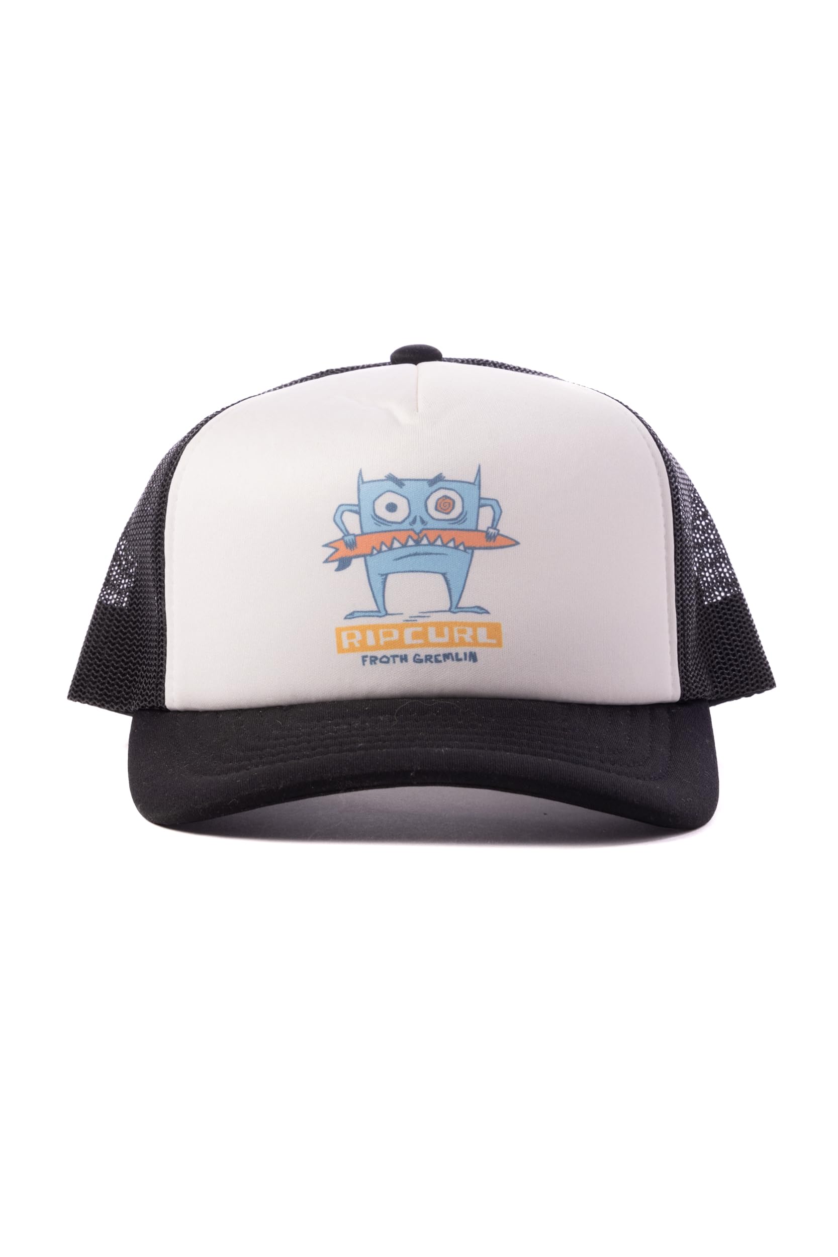Rip Curl Unisex Adult Youth Trucker Hat with Snapback Closure and Mesh Back - Adjustable, Breathable Cap for Boys &amp; Girls
