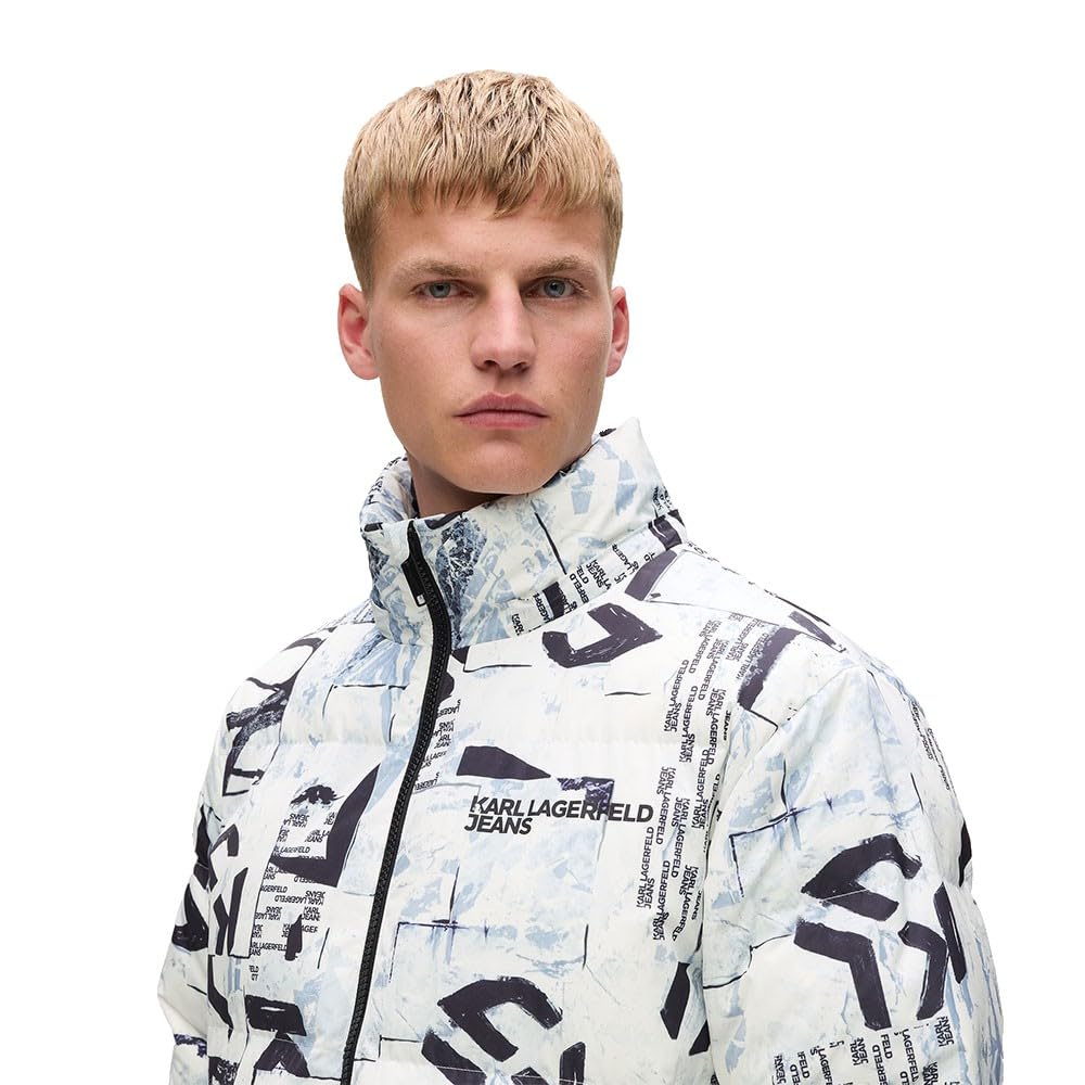 Jeansy Karl Lagerfeld, Męskie, Pikowane, Regular Fit