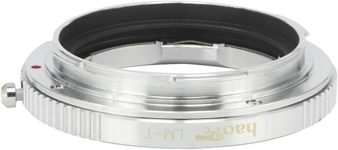 Haoge Manual Lens Mount Adapter for Leica M LM, Zeiss ZM, Voigtlander VM Lens to Leica L Mount Camera Such as T, Typ 701, Typ701, TL, TL2, CL (2017), SL, Typ 601, Typ601