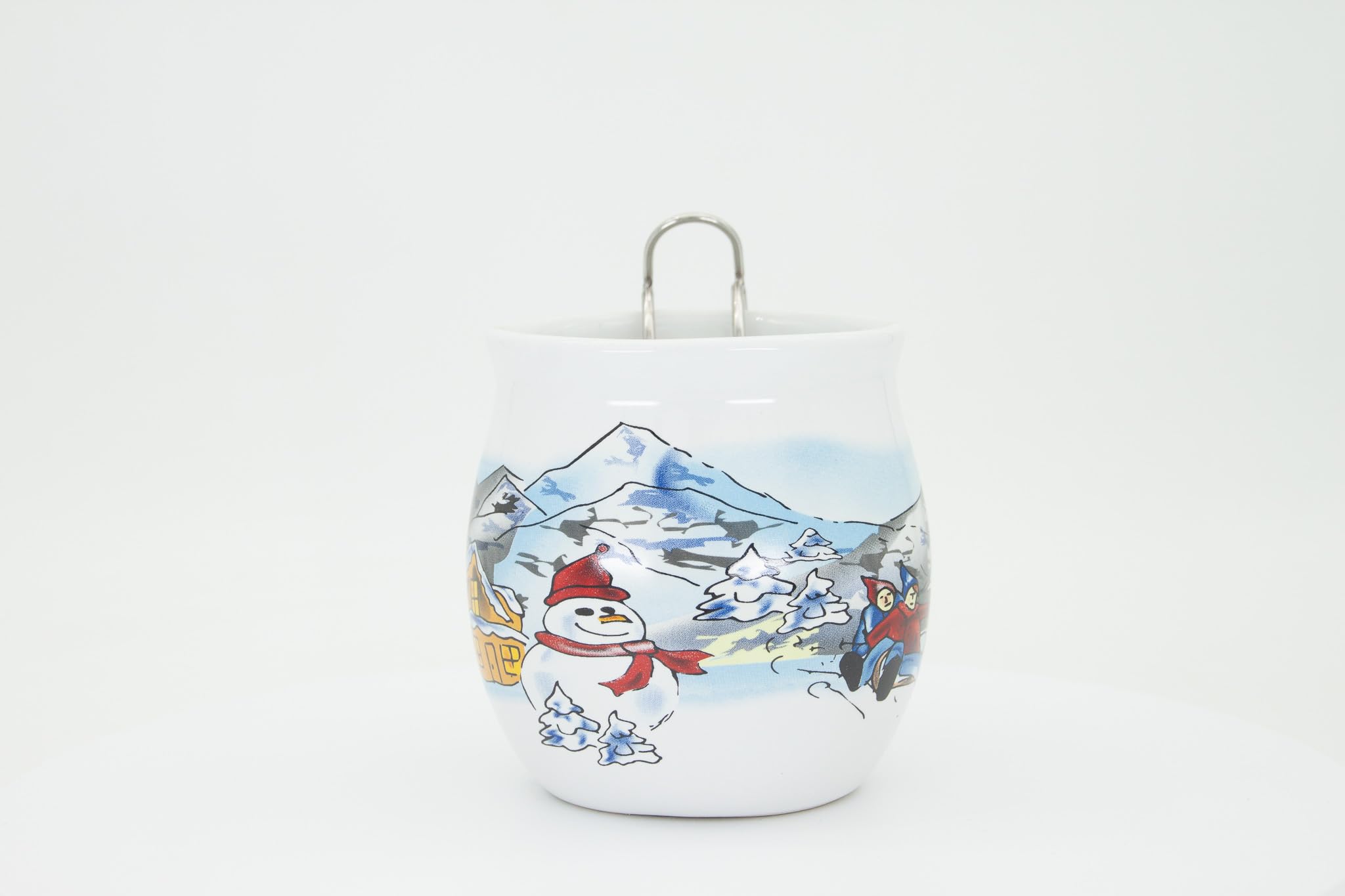 Set de regalo clásico blanco/invierno – para pinzas de fuego
