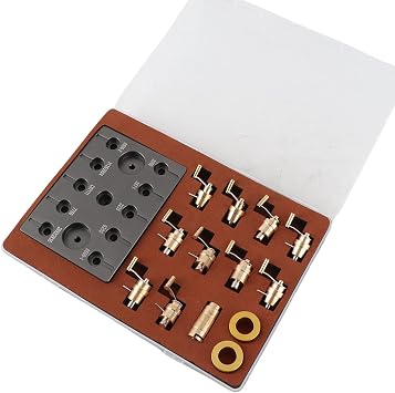 10PCS Watch Winder, Alloy Steel Watch Winder Repair Tools with Ergonomic Non Slip Handle, Watch Main Spring Maintenance Tool for Watchmaker Jewelers Amateurs