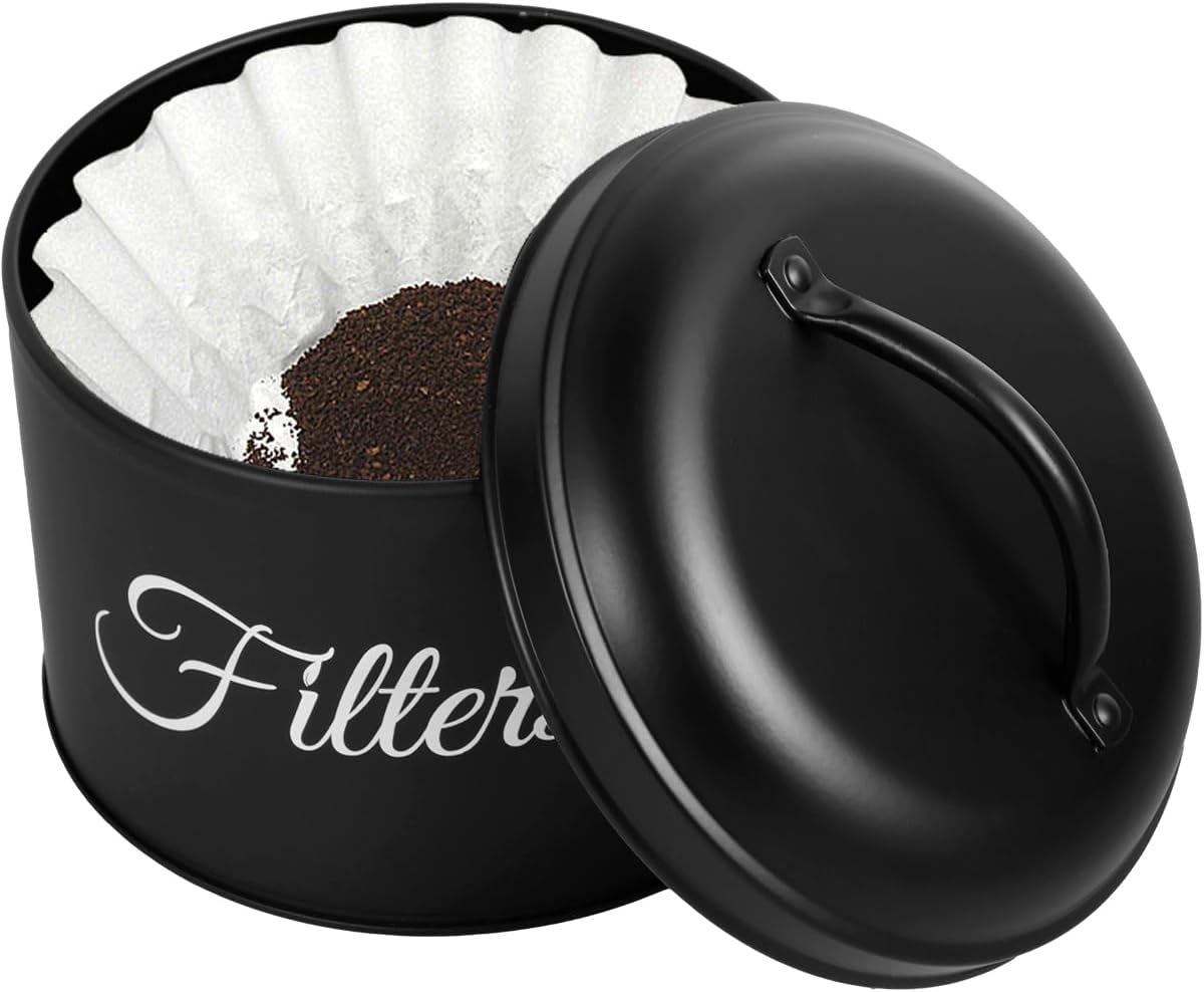 Protoiya Coffee Filter Holder, Stainless Steel Round Basket