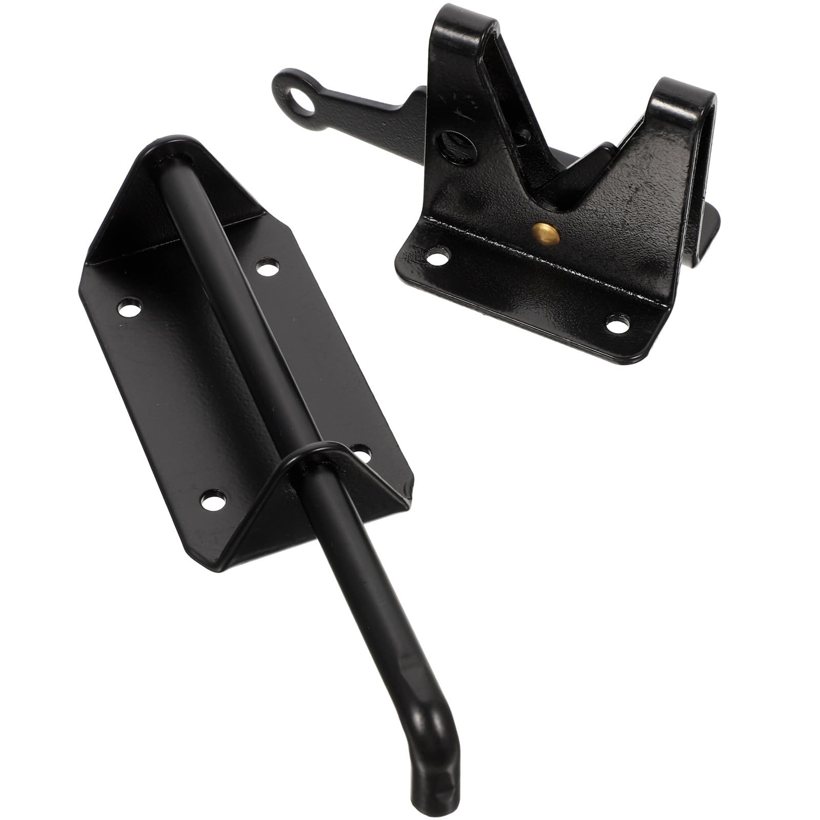 Kit loquet de portail Toyvian en acier robuste avec visserie complète