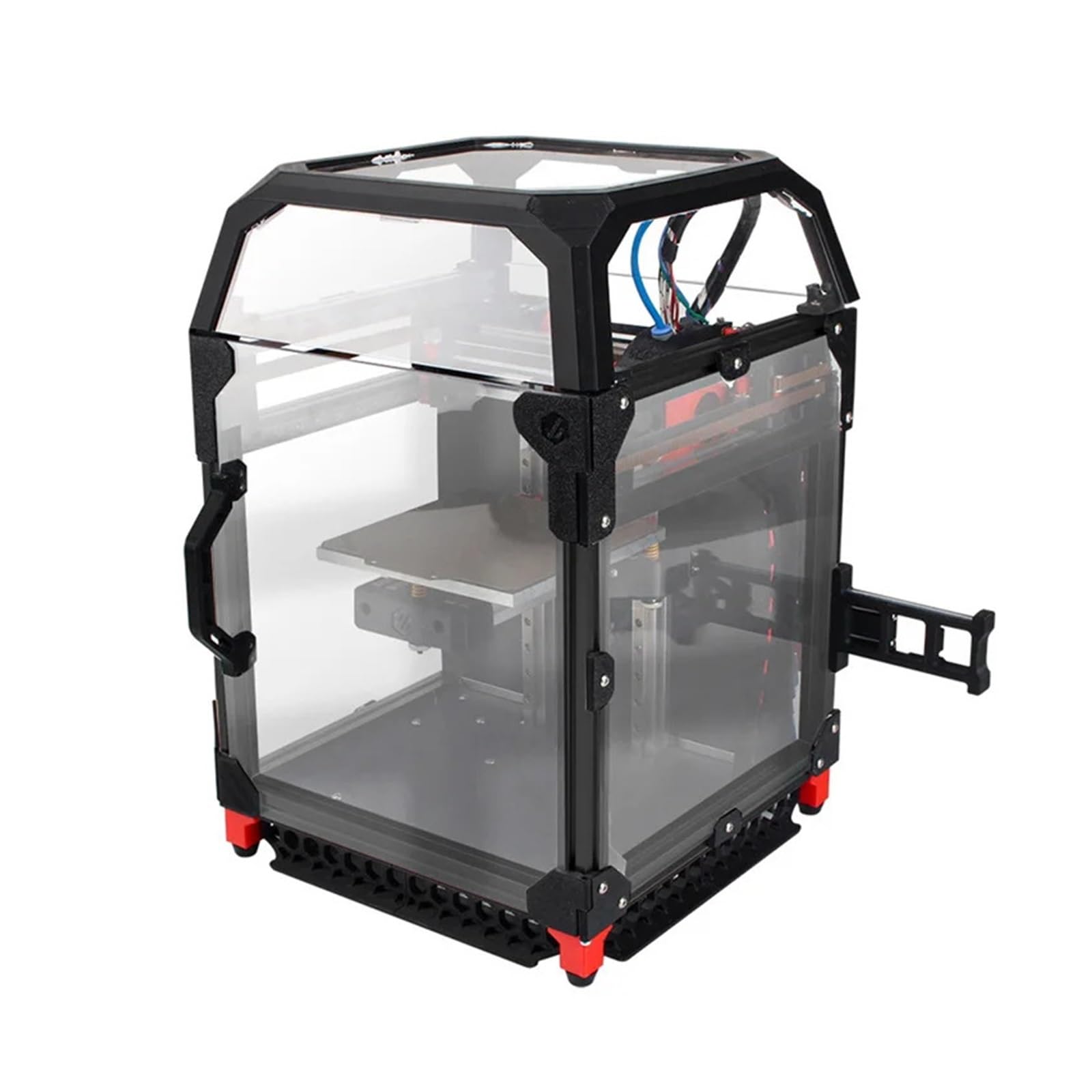 Profilo in alluminio 1515 estruso per lineari anodizzati, 100 mm, 200 mm, 19 pezzi