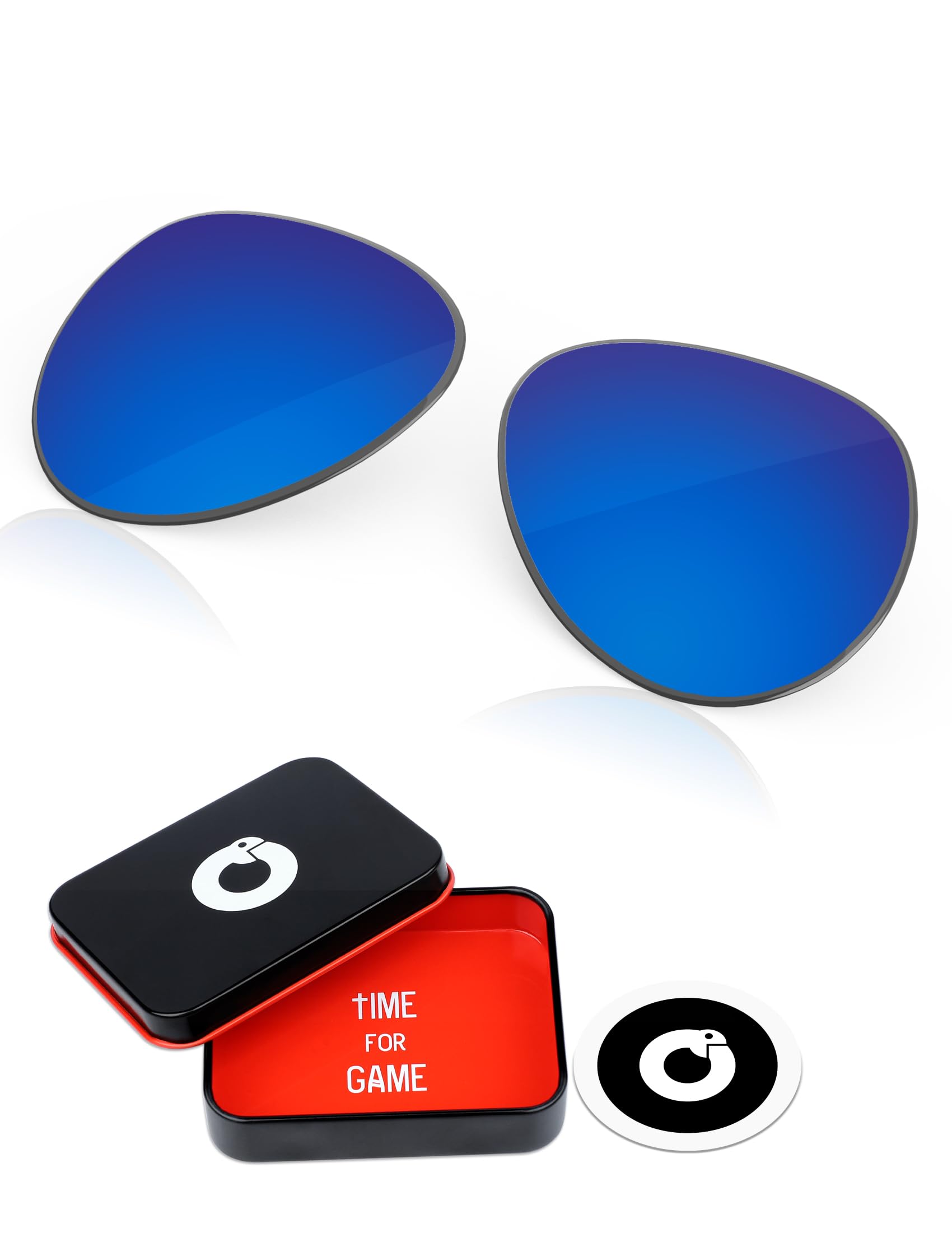 OWORK 1.8MM Polycarbonate Replacement Lenses for Oakley Tie Breaker OO4108 Sunglass Ultra Polarized