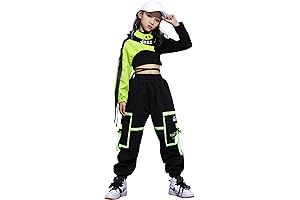 Stylish Hip Hop Dance Attire for Energetic Girls