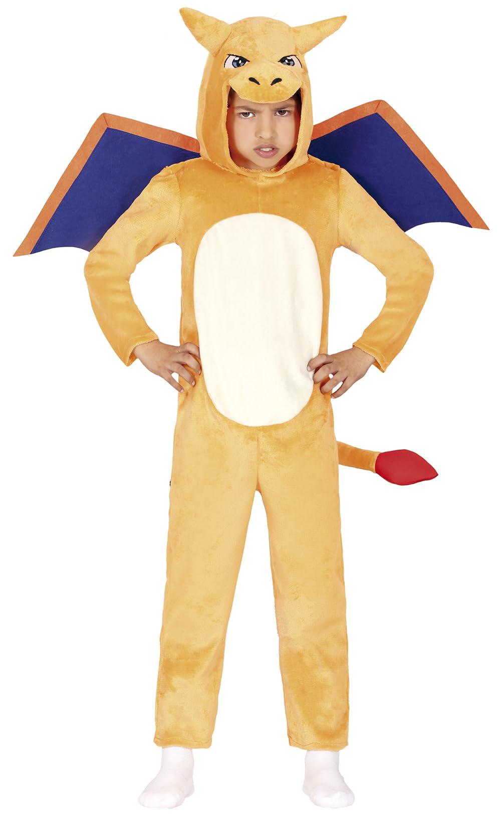 FIESTAS GUIRCA Fire Dragon Boys Fancy Dress Costume, Japanese Anime Warrior Costume, Manga Kids Fancy Dress Costumes Boys - Image 2