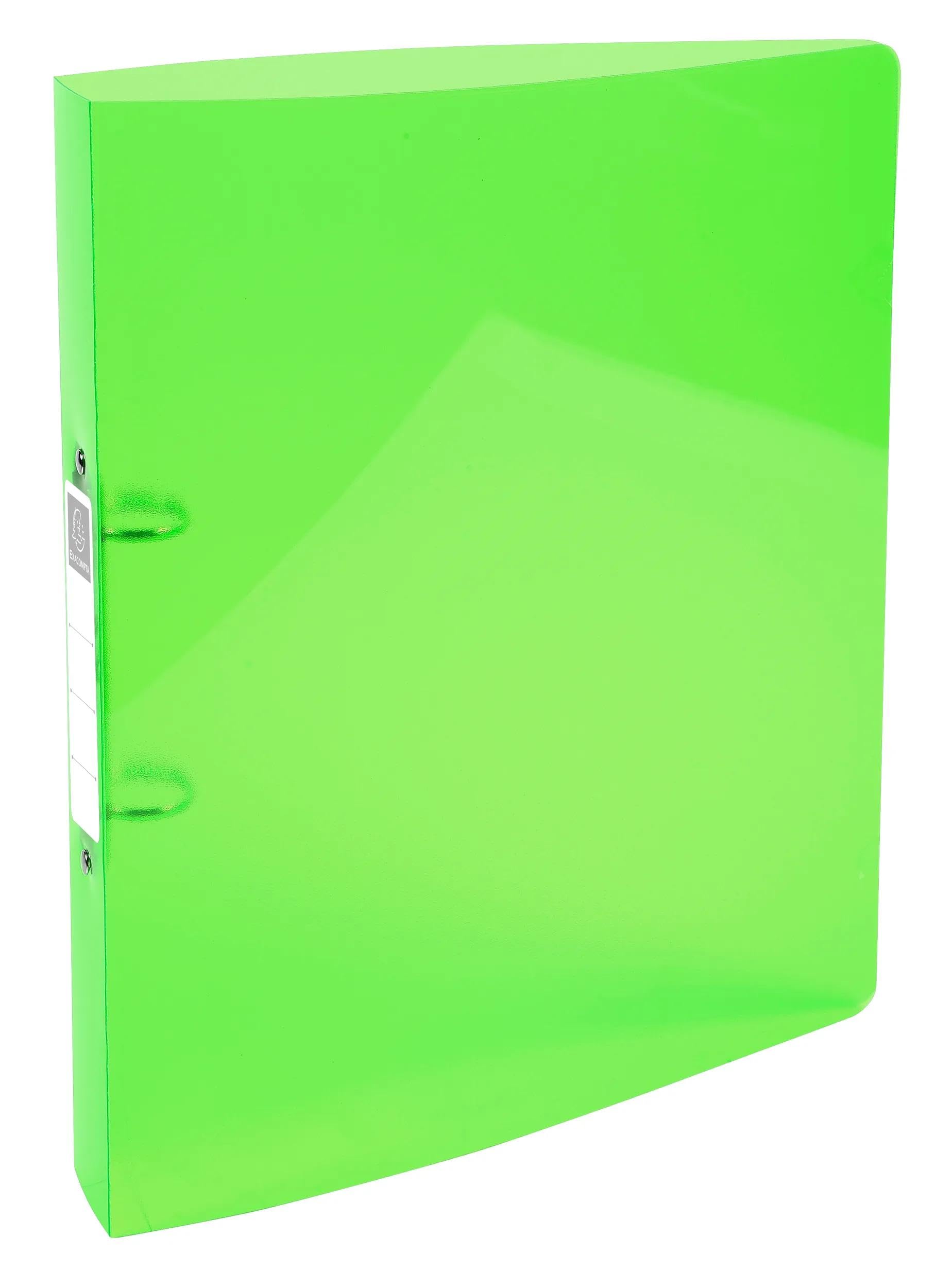 Exacompta - Rif. 54780E - Cartone da 15 raccoglitori Iderama, 2 anelli rotondi diametro 30 mm, dorso 40 mm, dimensioni esterne: 32 x 26,8 cm, formato A4 Maxi assortiti