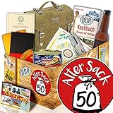 ostprodukte-versand Alter Sack 50 / Geburtstagsgeschenk Mann/NVA DDR Produkte