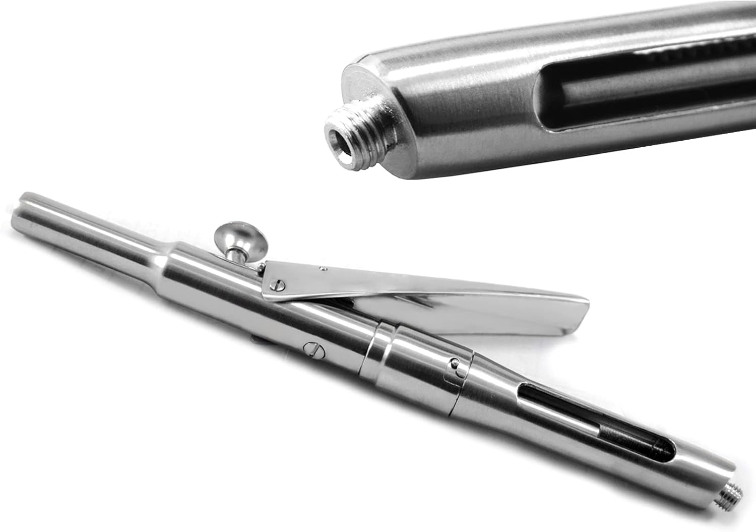 MEDSPO Professional Dental Implant Bone Graft Syringe | Curved Grafting Procedures | Aspirating Anesthetic Dentistry | Automatic Passive Cartridge | Tools Instruments (Citojet Syringe 1.8ml)