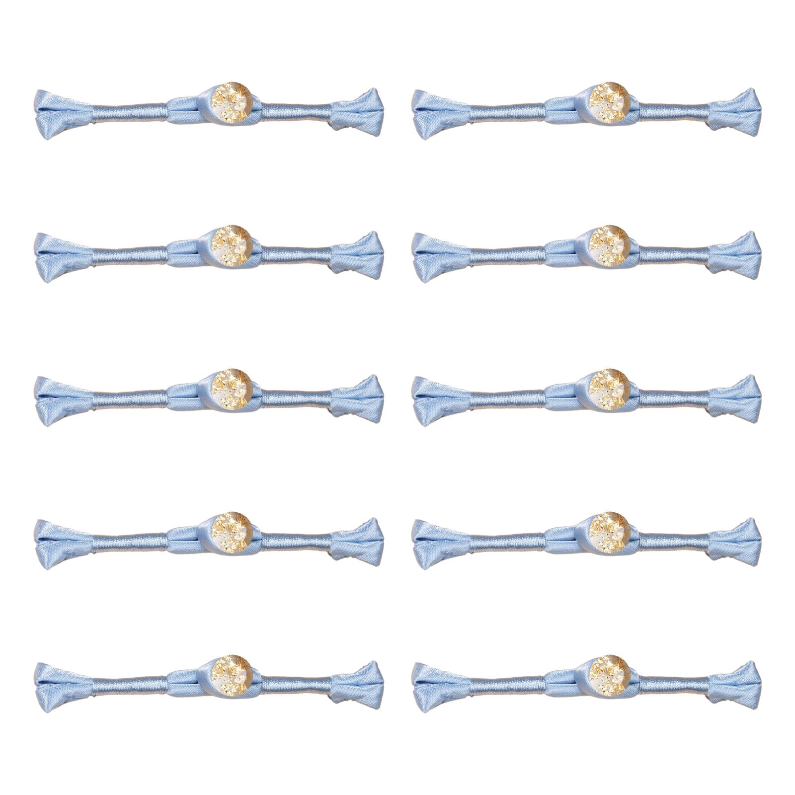COOLHOOD 10Pcs Chinese Knotted Button Cheongsam Knot Buttons Sewing Fasteners Chinese Closures Button Clothing Accessories Clothing Buttons
