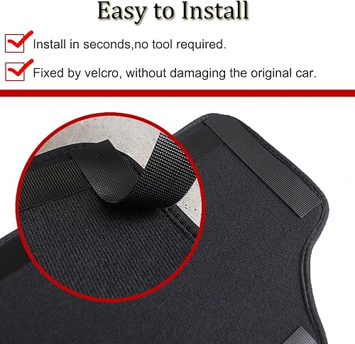 Miniatura 6 de XITER 2 protectores de cuero para asiento de automóvil, alfombrillas impermeables para asiento trasero de Nissan Rogue 2014-2025, accesorios