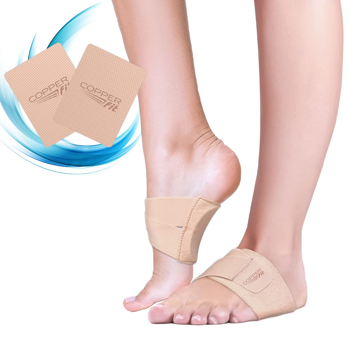 Copper Fit Arch Relief PLUS Compression Wrap with