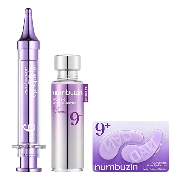 numbuzin No.9 NAD + Retinol + Collagen Firming & Eye Care TRIO