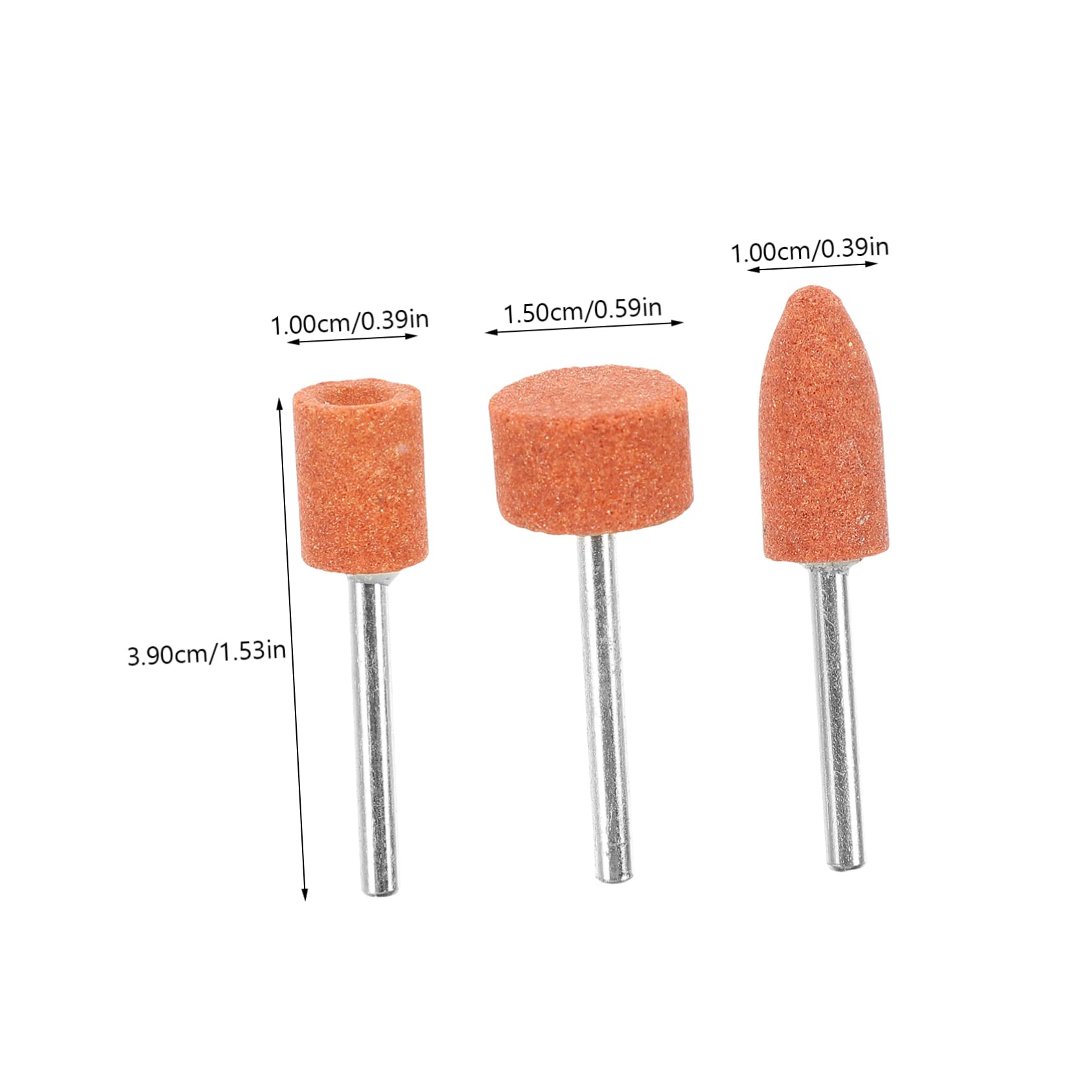 HOMOCONO Drill Grinding Stone Set 42pcs Grinding Stones for Rotary Tools Sanding Polishing Shaping Metal