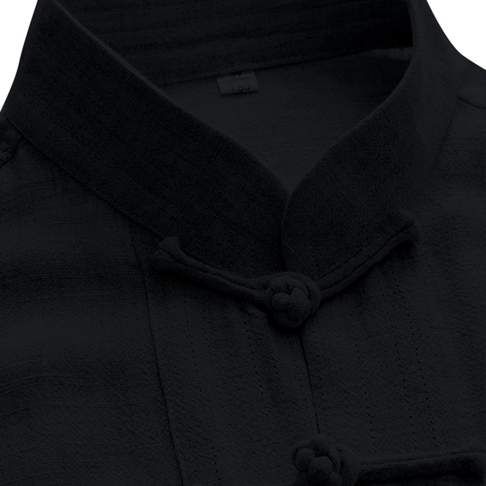 Generico Completo Estivo Uomo Tai Chi in Cotone e Lino 2 Pezzi con Tunica a Bottoni e Pantaloni Lampi Tuta Primavera Autunno Casual Elegante Pigiama Estiva Oversize Tradizionale per Wing Chun Kung Fu