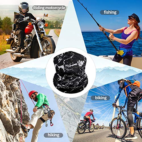 image for Achiou Neck Gaiter Face Mask Scarf Dust Sun Protection Cool Lightweigh
