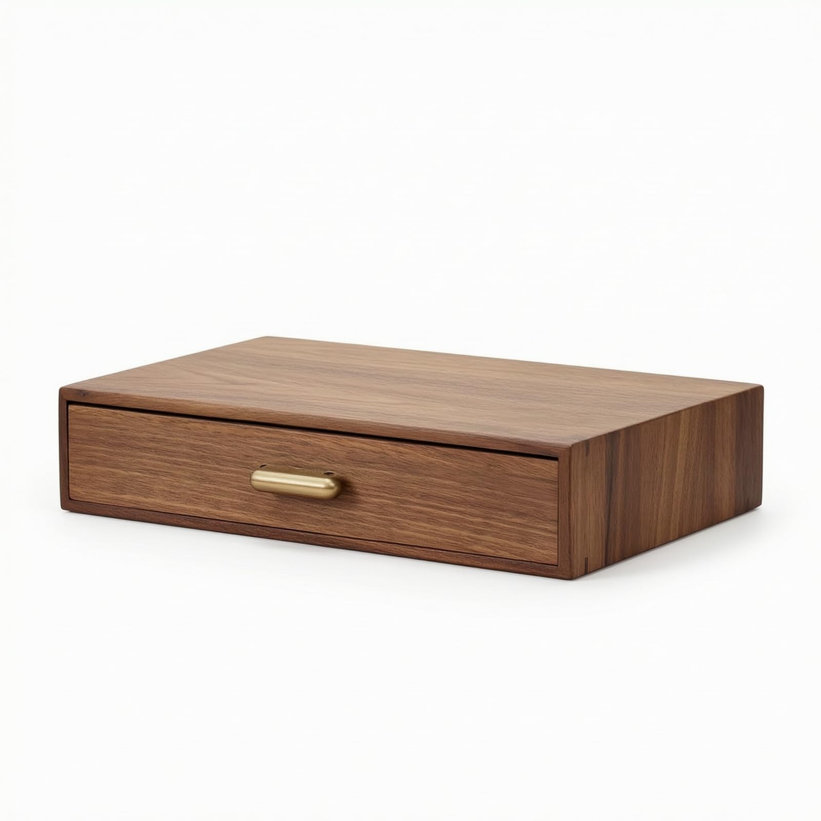 Porta Documenti in Legno Multifunzione Organizzatore da Scrivania in Legno Stabile Organizzatore da Scrivania con Cassetto