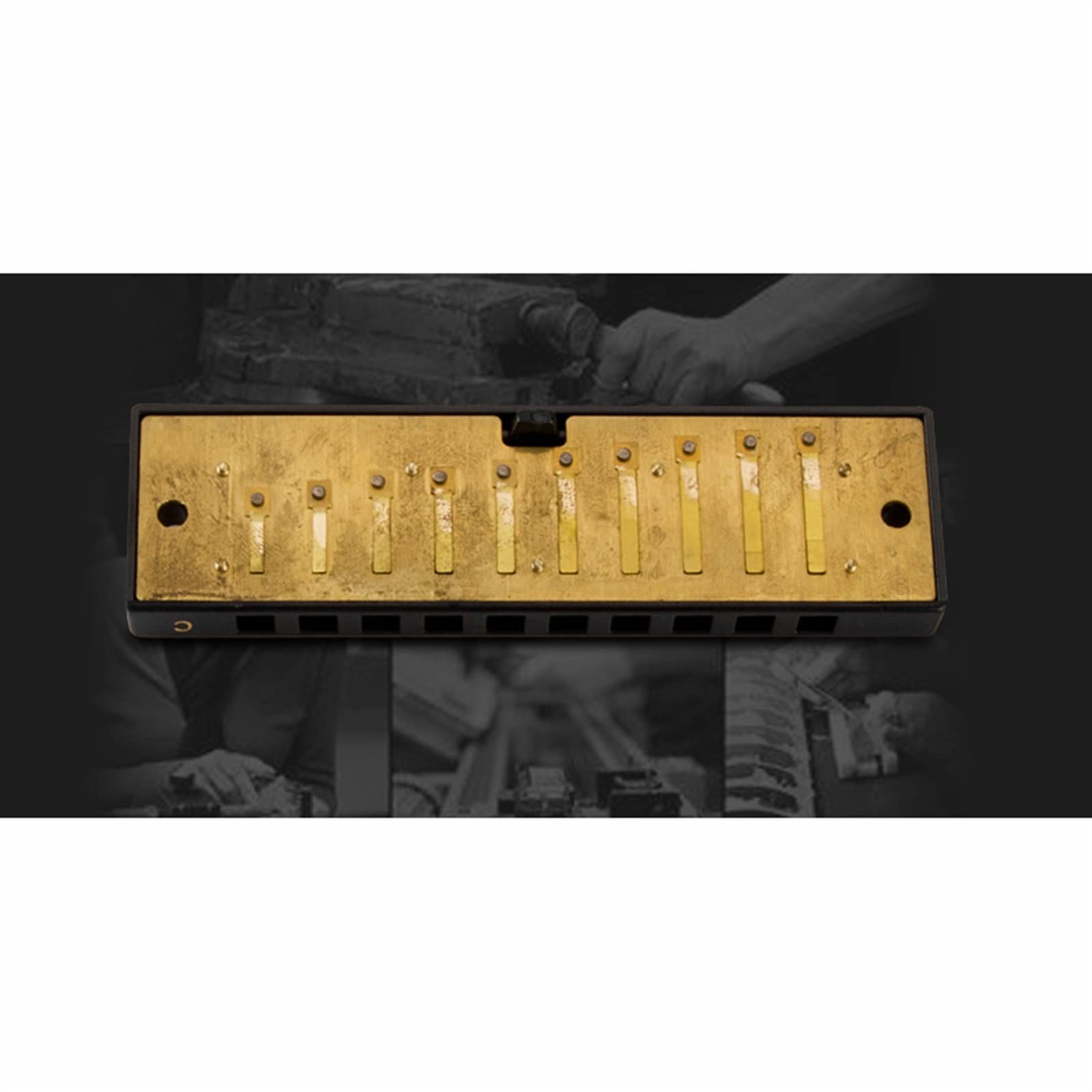 10-dołkowa Harmonijka Diatoniczna 10-dołkowa Harmonijka 7-tonowa / 12-tonowa Harmonijka Ustna Harmonijka Dla Początkujących (Color : 7-tune)