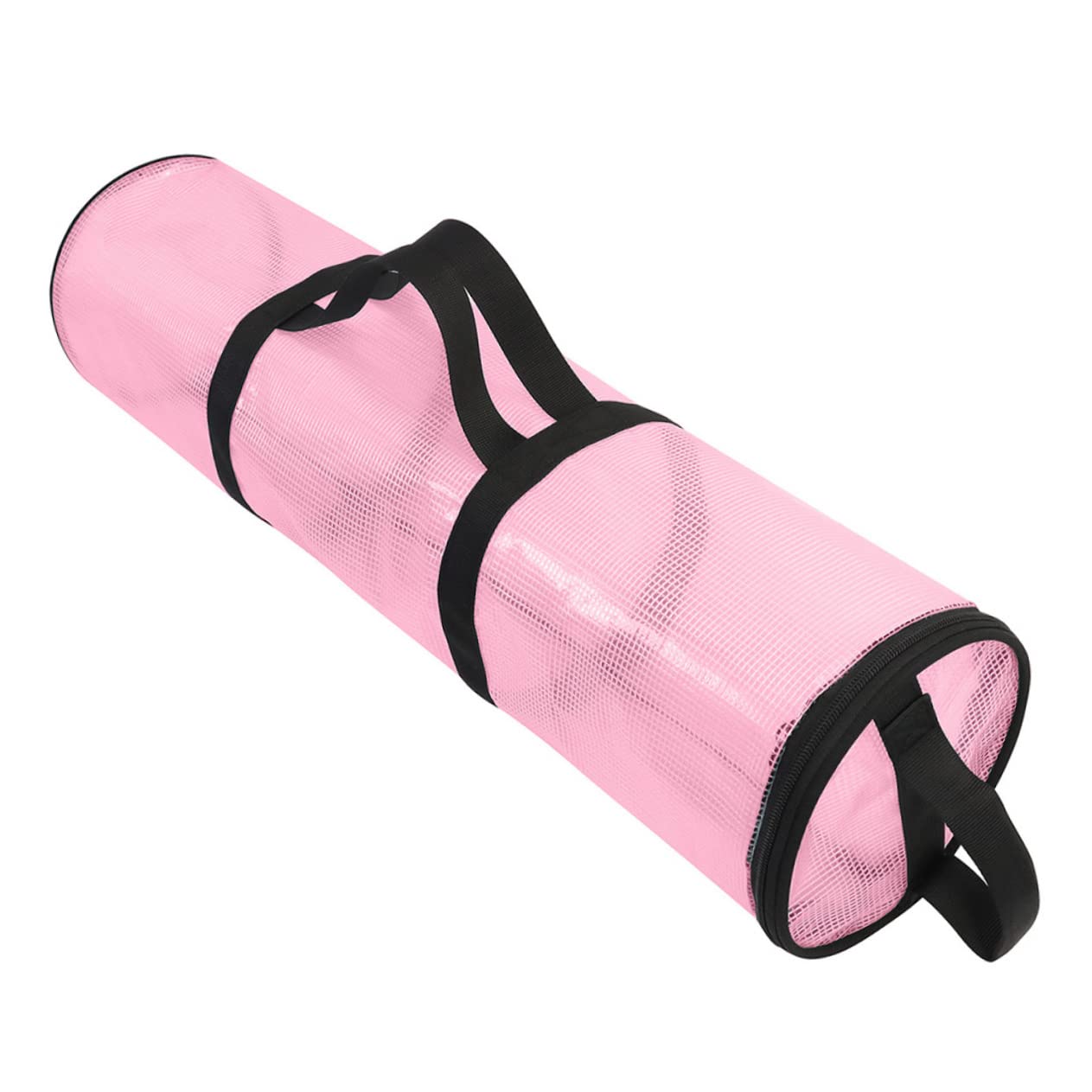 BUTIFULSIC Handy Cylindrical Storage Pouch Reusable Christmas Wrapping Bag Transparent Durable Organizer for Holiday Presents and Decorations