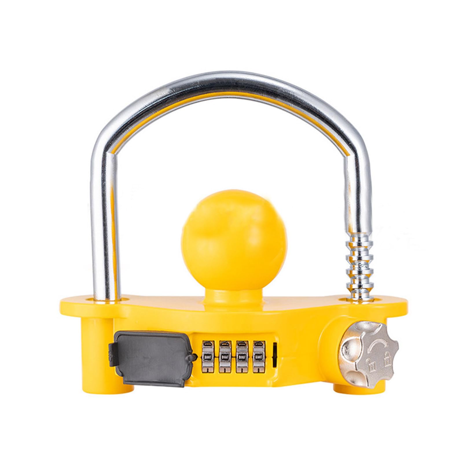 Heavy Duty Kupplungsschloss für Wohnwagen, Anhänger, Kugelkupplung, Passwort, U förmige Yacht, Diebstahlsicherung für Lastkraftwagen, Verriegelungsmechanismus, Heavy Duty Wohnwagen
