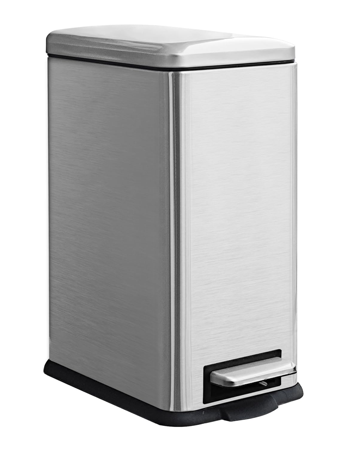 JM ·YIPENG Kitchen Bin,17L Pedal Bin with Soft Close Lid,Slim Bin with Removable Inner Bucket,Waste bins for Kitchen,Bathroom,Bedroom,and Office