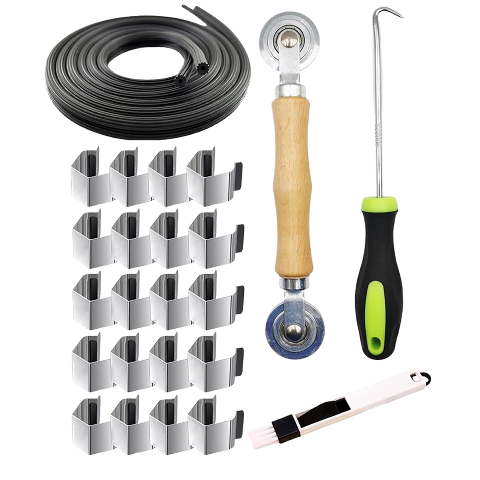 Kit de remplacement de moustiquaires 61 cm pour portes et caravanes