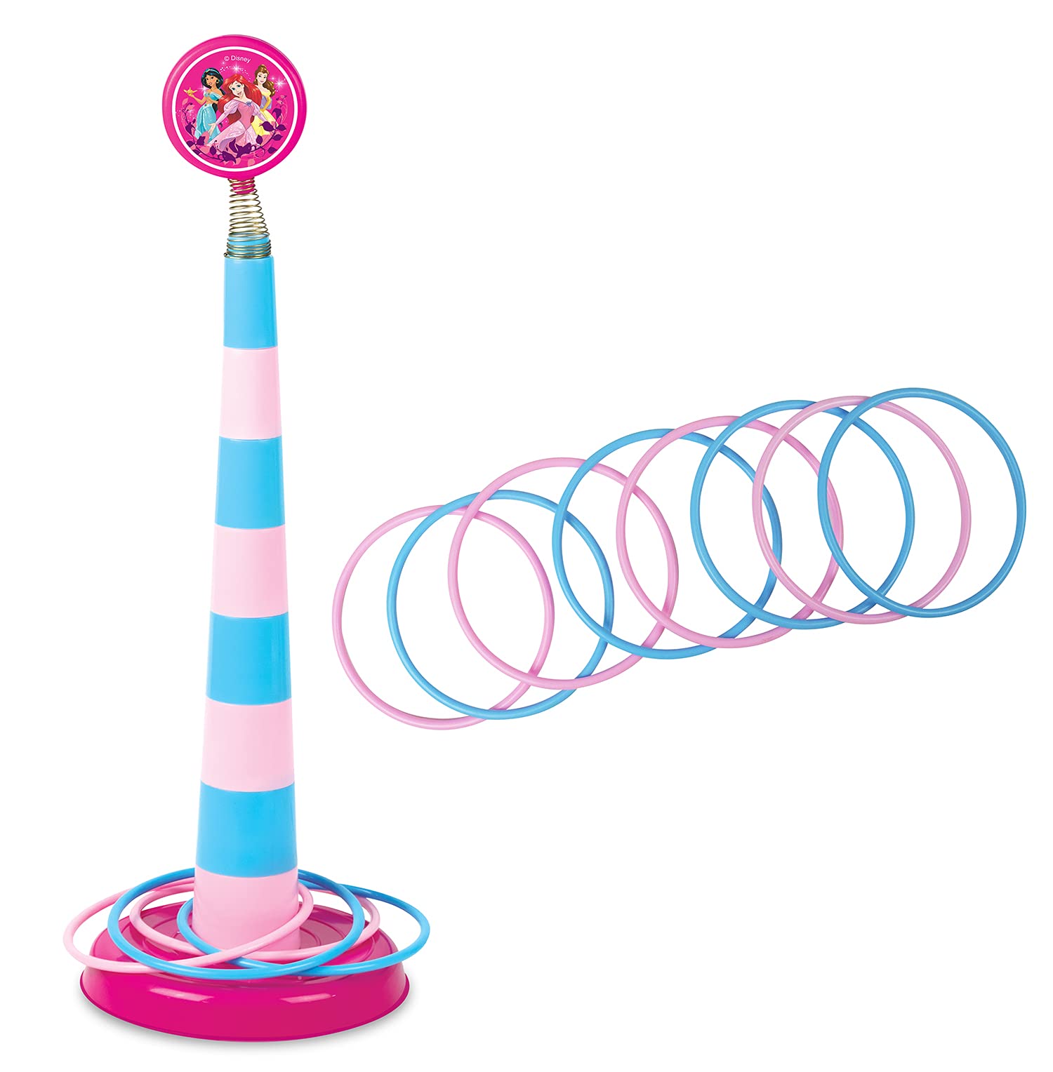 Disney Princess Hoopy Loopy Fun Stacking Ring toss Throw Game for Kids Playing Fun with 8 Multicolor Rings (Princess) (B09HMK263Q) Amazon Price History, Amazon Price Tracker