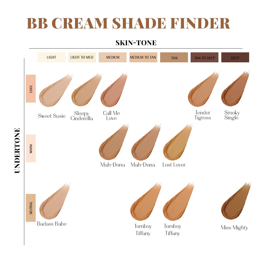 LoveChild Masaba One Take 5 in 1 BB Cream For Deep Skin Tone, Benefits of Serum, Primer, Moisturizer, Concealer & SPF 20 PA ++ Matte Finish All-in-One Tint for Flawless Skin, Miss Mighty 30ml - Image 2 thumbnail