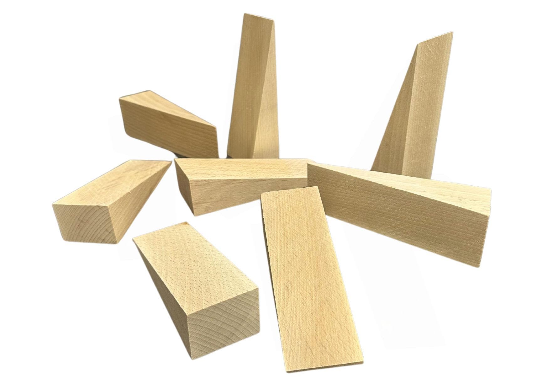 Tolux Wooden Wedges, Hardwood Wedge, Beech Wood Wedge, Wooden Doorstop, Handy Tool in Carpentry - Image 4