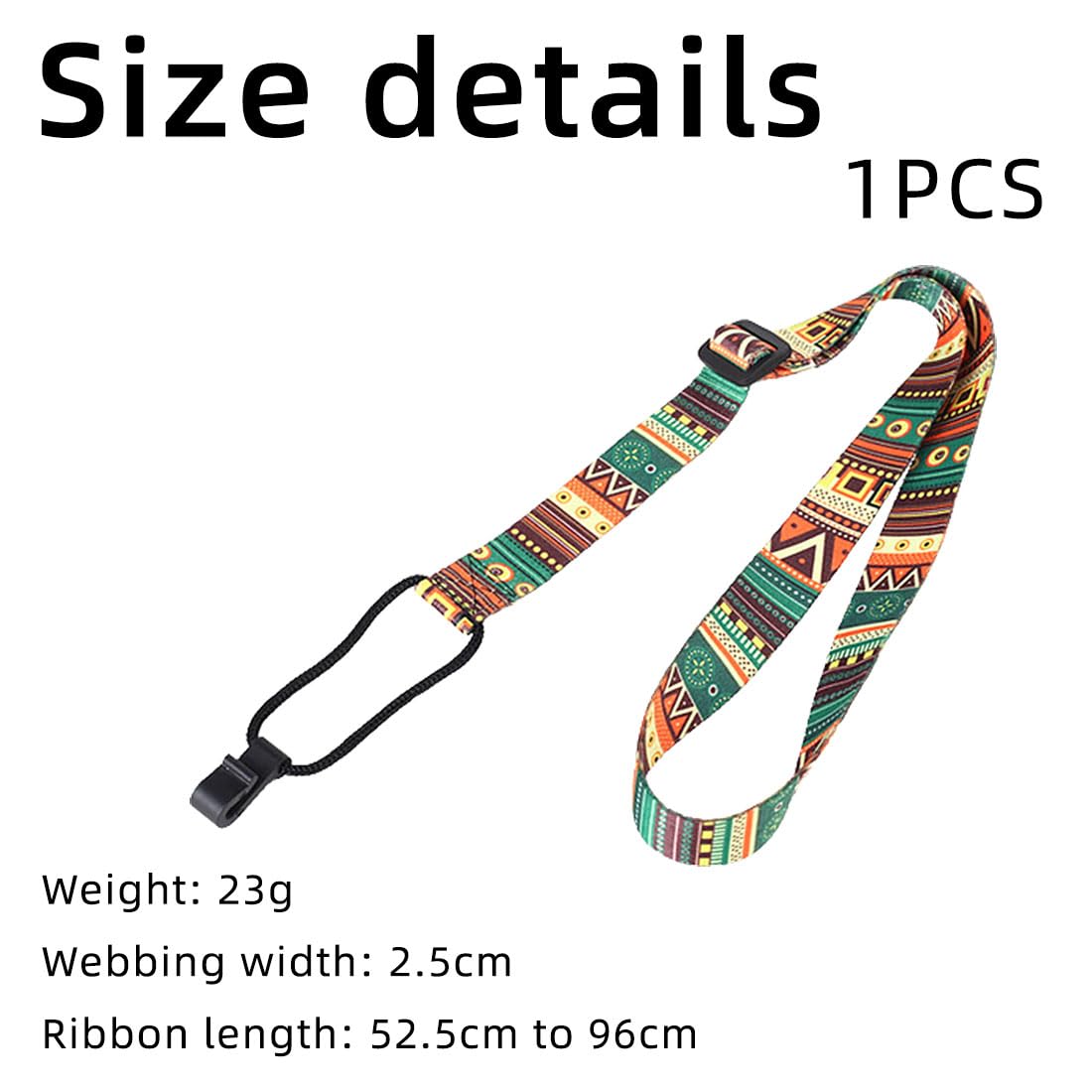 Tracolla Per Chitarra Regolabile - Etnica, Resistente, Per Chitarre Acustiche, Elettriche E Ukulele - Foto 6