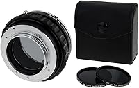 Vista 8 de Fotodiox Adaptador de montaje de lente extensible DLX compatible con lentes Canon EOS EF y EF-S a cámaras Sony E-mount