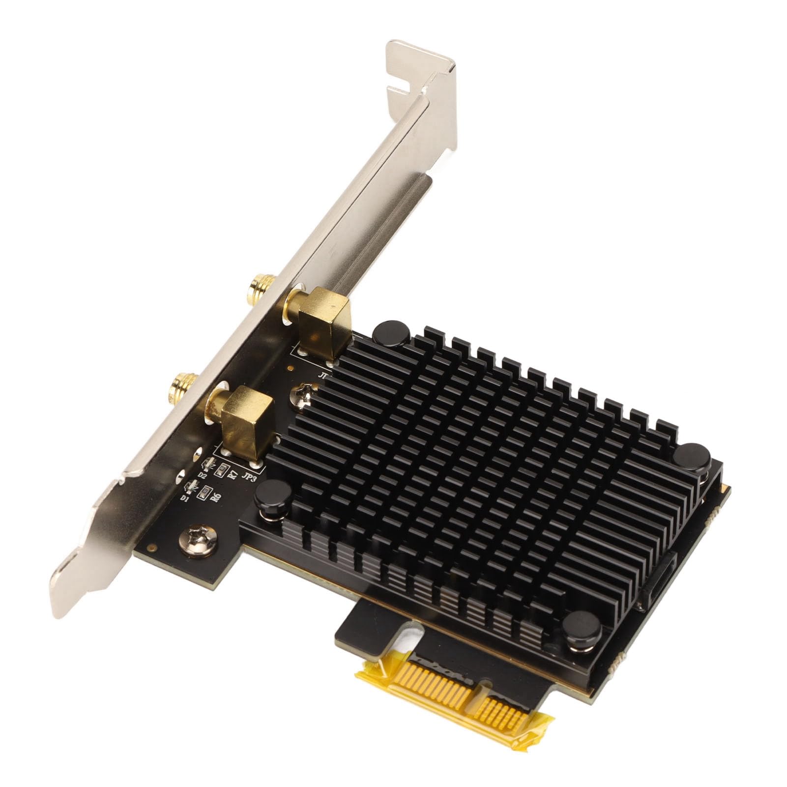 Semme Bande de Carte WiFi PCIE 5G 6G 5400Mbps avec Antenne 6dBi, MU MIMO, Faible Latence, Compatible avec 10/11