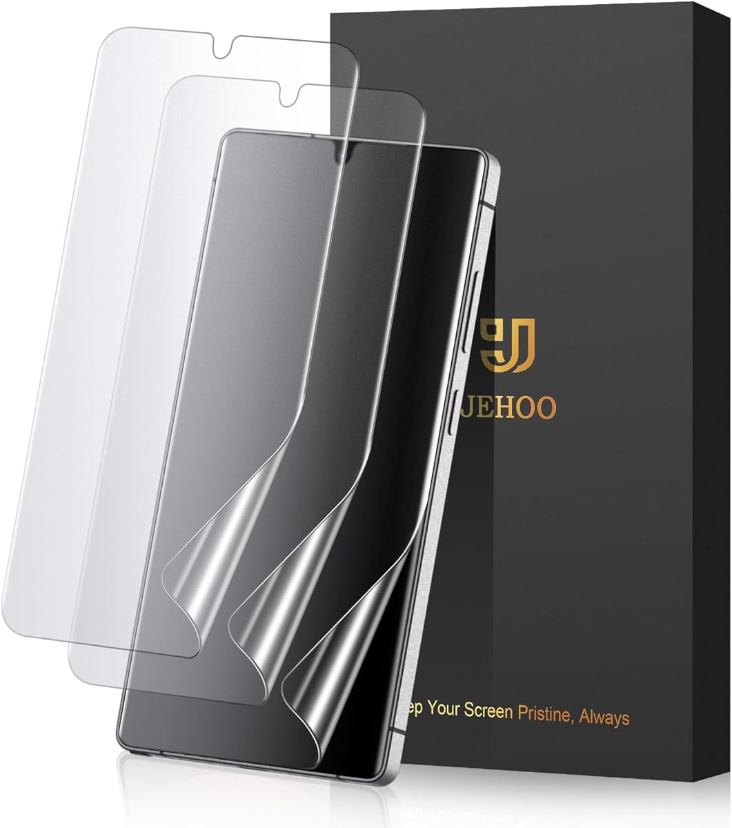 3 Pack for Samsung Galaxy S25 Ultra Matte Anti-Glare Screen Protector, Flexible TPU Film Not Glass, Support Fingerprint Unlock, Scratch Resistant, Anti-Reflective Matte protection Film