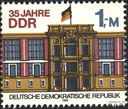 Prophila Collection – Bloque 77 De La RDA (1984), 35 Años, Matasellado De Primer Día, Usado, Para Coleccionistas