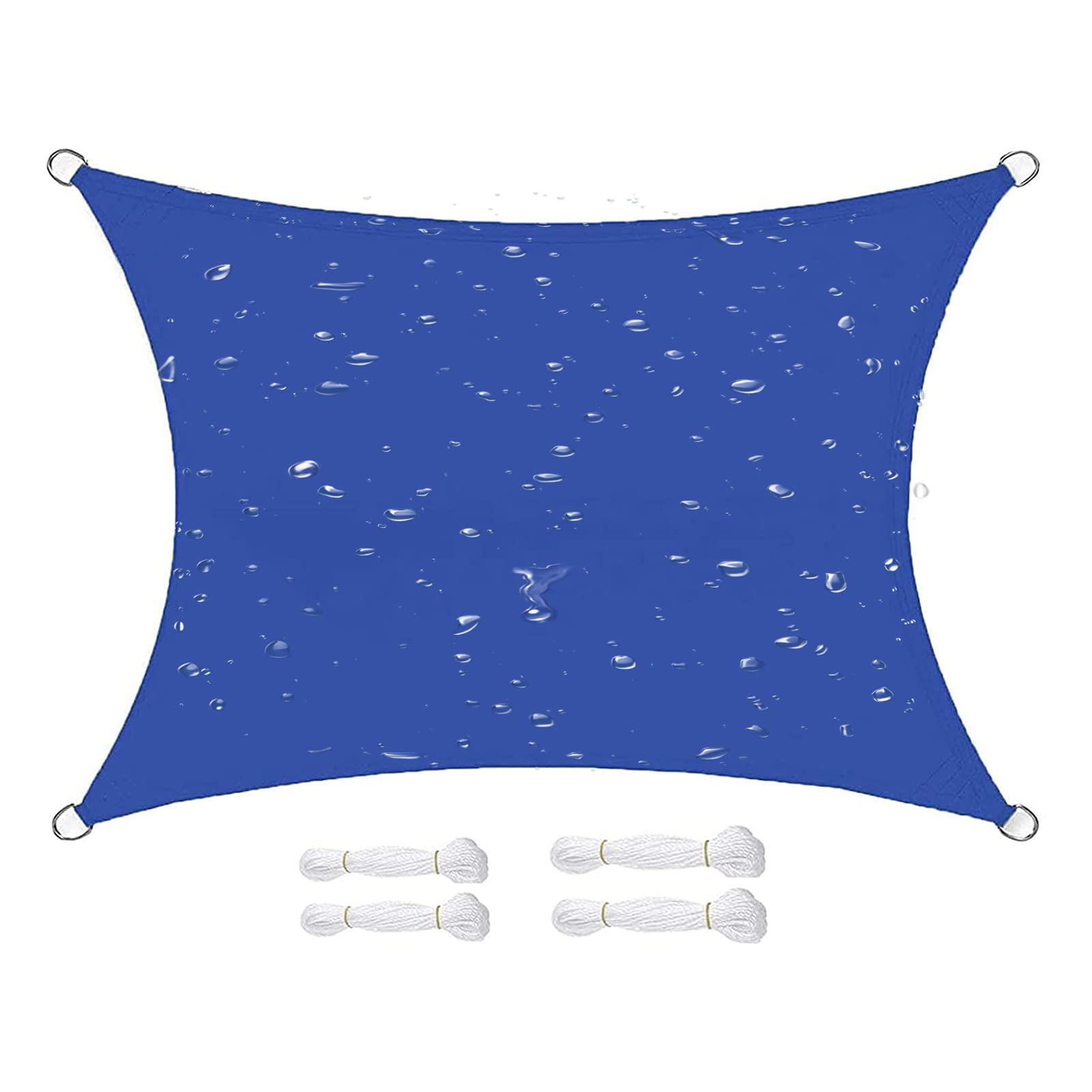 Voile d'ombrage imperméable et anti-UV de 0,9 x 6,1 m, tissu d'extérieur robuste pour terrasse et terrasse, pare-soleil coupe-vent de qualité commerciale, idéal pour événements et jardins