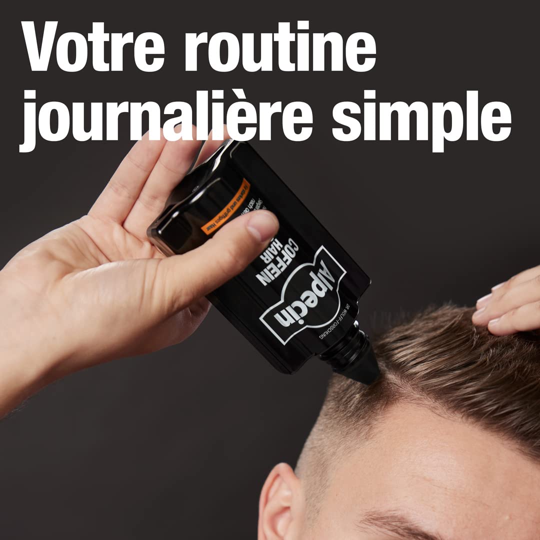Alpecin Black Booster Hair Tonic 2x 200ml Anti-Chute Cheveux Homme