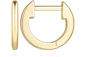 Glimmering Huggies: A Touch of Solid Gold Sophistication