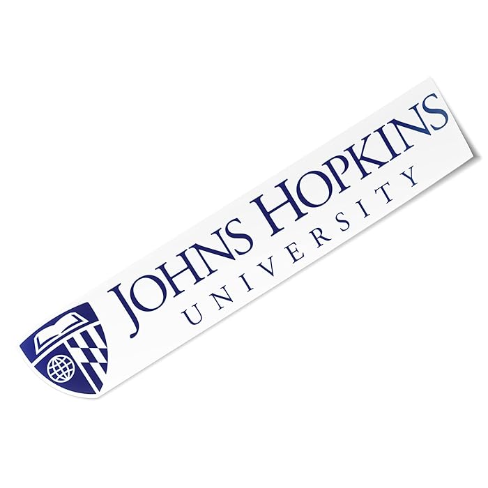Johns Hopkins University Desert Cactus Sticker - Blue Jays JHU Vinyl Decal For Laptop & Water Bottle - Officially Licensed