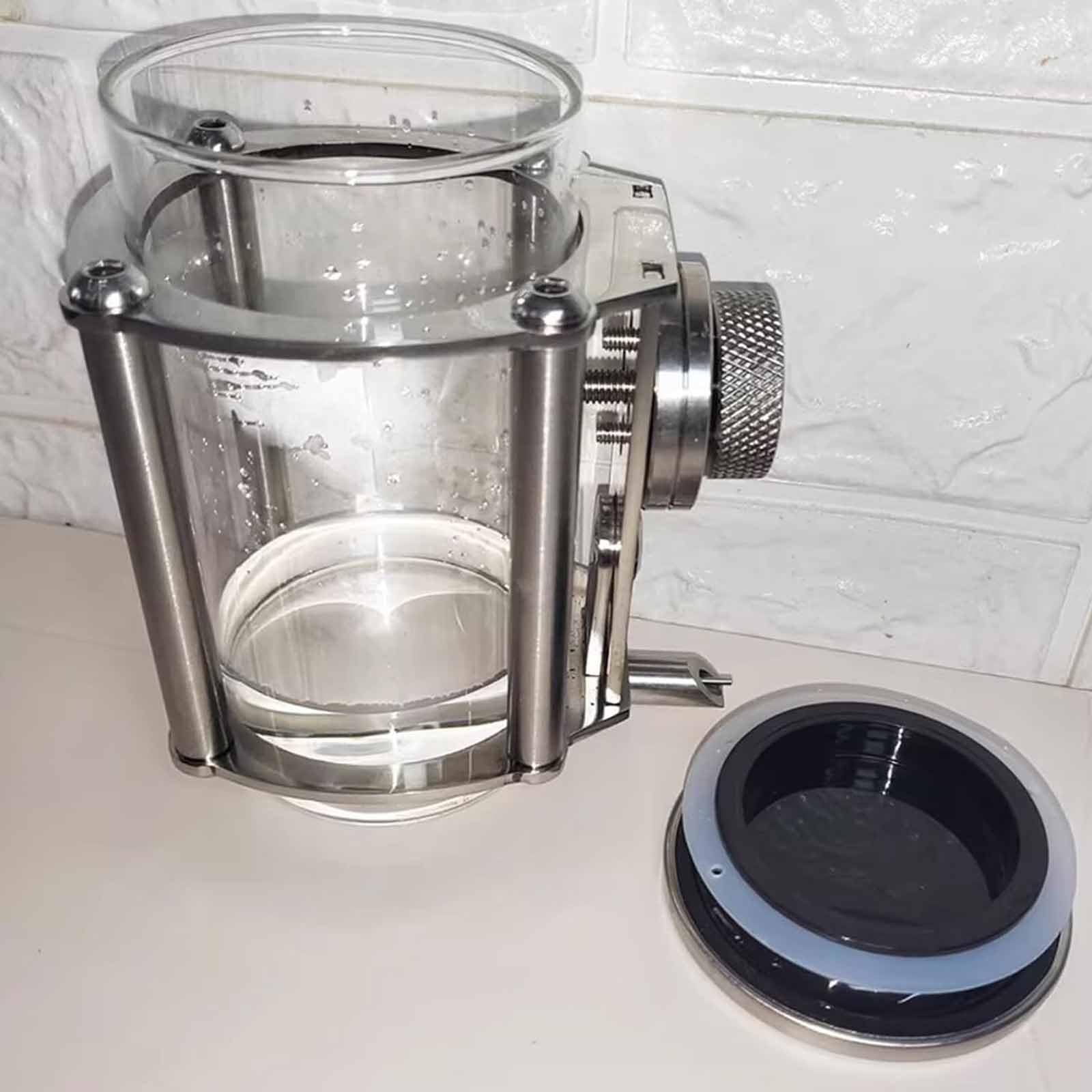 MObyat Bottiglia Dacqua in Vetro Resistente per Pappagalli, Dispenser Dacqua Antigoccia in Acciaio Inossidabile con Grande capacità di 350 Ml/1000 Ml, per Uccelli E Piccoli 1000ml